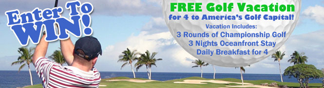 Myrtle Beach Golf Giveaway