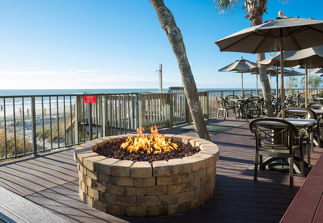 Oceanfront Fire Pit