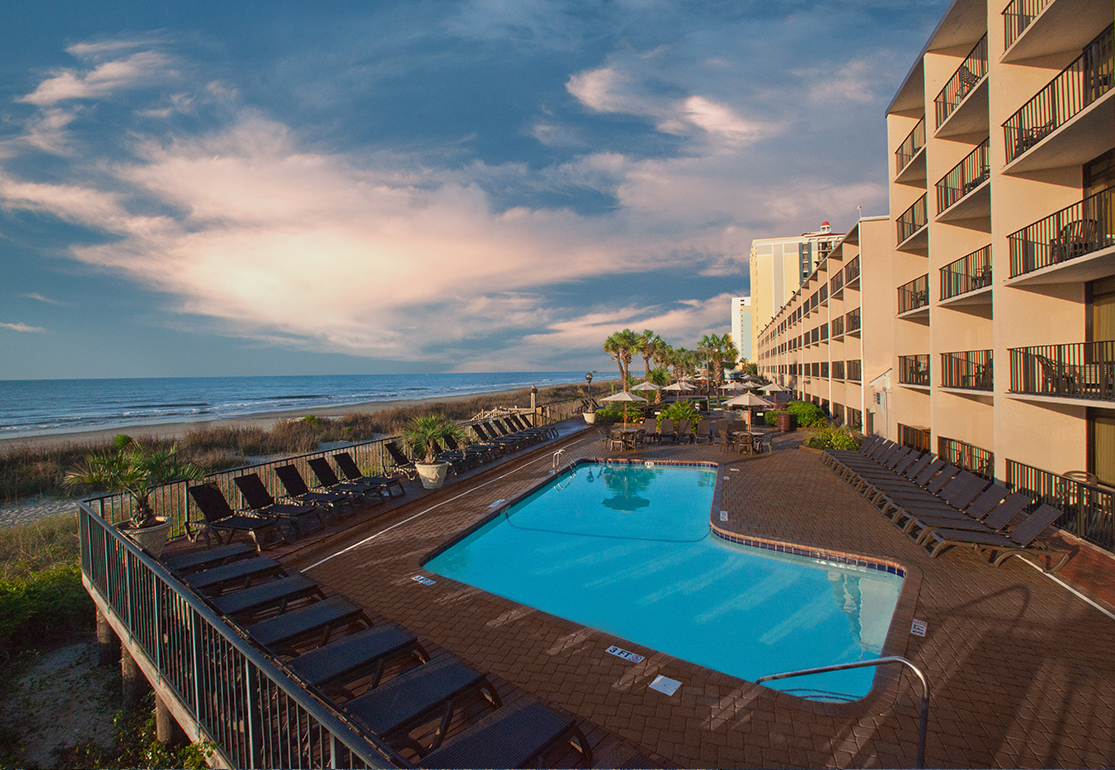 Oceanfront Pool Deck