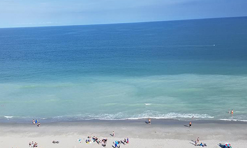 Aerial View of the Ocean