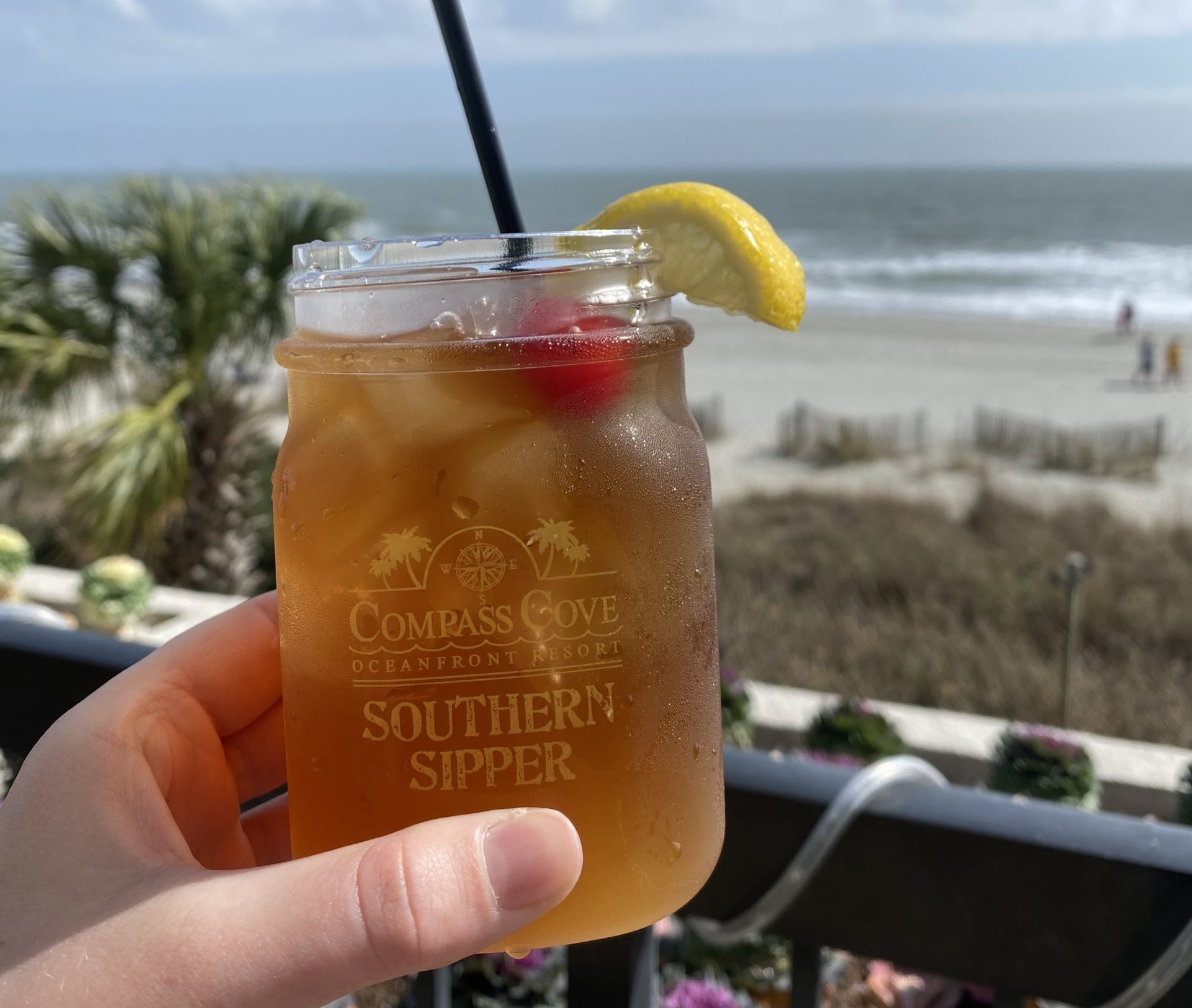Southern Sipper Cocktail at Crows Nest Restaurant