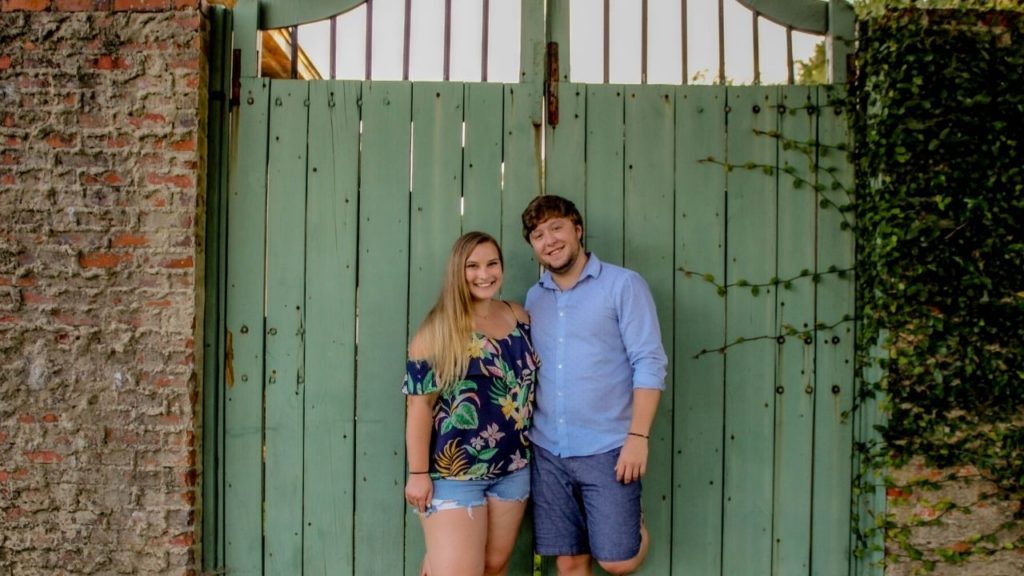 Couple at Atalaya Castle