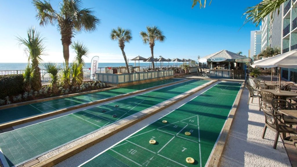 Compass Cove Shuffleboard