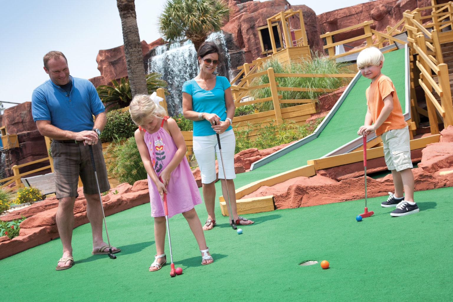These Myrtle Beach Courses Lead the Way for MiniGolf Compass Cove Resort