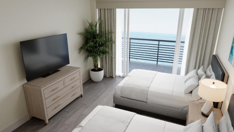 Pinnacle Oceanfront Deluxe 2 BR Penthouse - Bedroom