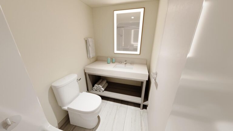 Schooner Oceanfront Cabana Room - Bathroom