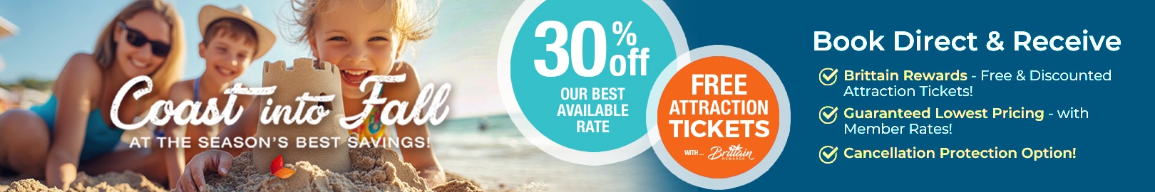 Coast into Fall Sale - Save 30%