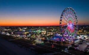 Myrtle Beach SkyWheel at Dusk