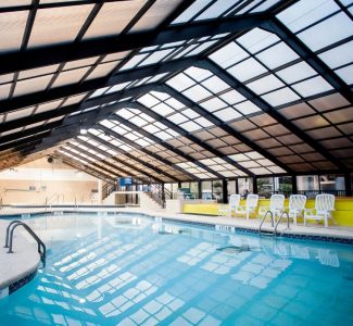 Compass Cove Indoor Pool with Lazy River and Waterslides