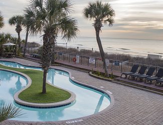 Compass Cove Outdoor Pool Deck