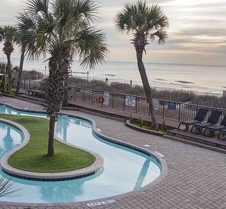 Compass Cove Outdoor Pool Deck