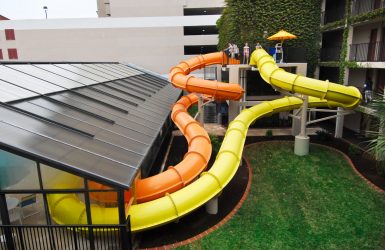 Compass Cove Slide Up Close