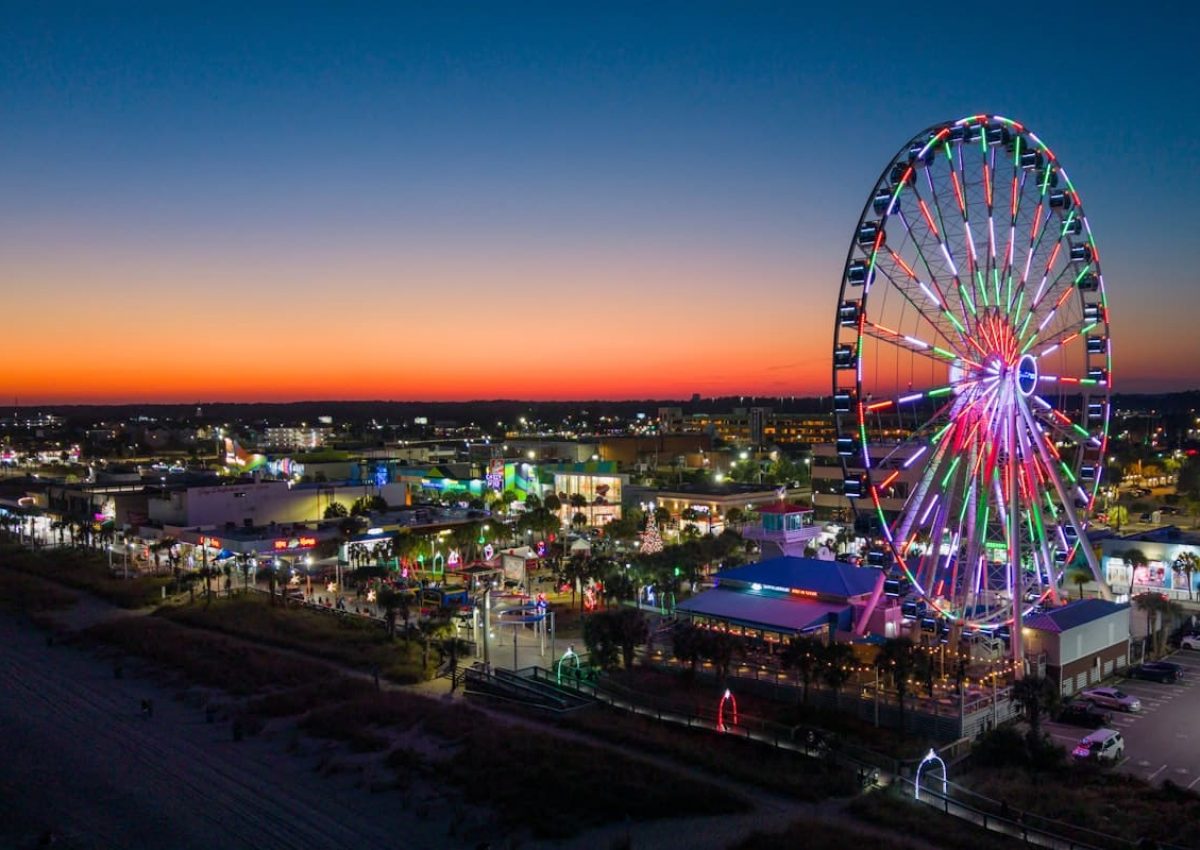 Myrtle Beach SkyWheel at Dusk